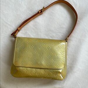 Louis Vuitton Metallic Gold Shoulder Bag